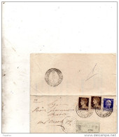 1931 LETTERA RACCOMANDATA CON ANNULLO NAPOLI 2 CASTELCAPUANO - Storia Postale