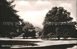 71564331 Bad Driburg Partie Im Kurpark Mit Blick Zur Jburg Alhausen - Bad Driburg