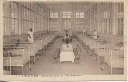 CPSM. 62 BERCK PLAGE. SANATORIUM QUETTIER. VUE D'UNE SALLE. - Berck