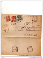 1902 LETTERA RACCOMANDATA CON ANNULLO RAVISCANINA CASERTA - Storia Postale