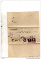 1928 LETTERA RACCOMANDATA CON ANNULLO MADDALONI NAPOLI - Poststempel