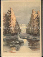 71555410 Wien Schloss Schoenbrunn Kuenstlerkarte Nach Aquarell Von K. Schwetz Wi - Sonstige & Ohne Zuordnung
