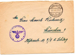 ALLEMAGNE.1941. "RESERVE LAZARETT INNOWITZ-OSTSEE". - Lettres & Documents