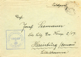 ALLEMAGNE.1942. "RESERVE LAZARETT GOFING".(LETTRE AVEC CORRESPONDANCE.) - Lettres & Documents