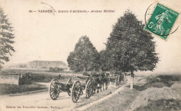 Verdun * Convoi D'artillerie , Avenue Miribel * Militaria Canon Armement - Verdun