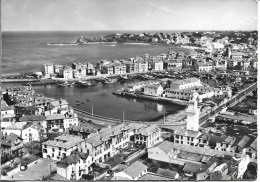 CPSM. 64 SAINT JEAN DE LUZ / CIBOURE. VUE GENERALE AERIENNE. - Saint Jean De Luz