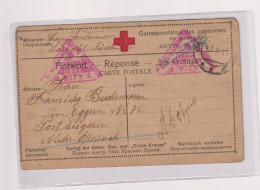 RUSSIA, 1918  POW Postal Stationery To  AUSTRIA - Covers & Documents
