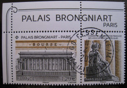 Timbre De France 2024 Palais Brongniart -   Timbre Oblitéré - Gebraucht