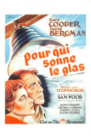 Gary Cooper Ingrid Bergman Illustrateur Grinsson - Posters On Cards