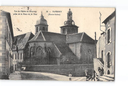 FAVERNEY - Vue De L'Eglise De Favernay Prise De La Place De La Tour - Très Bon état - Autres & Non Classés