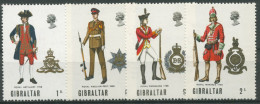Gibraltar 1969 Militäruniformen 229/32 Postfrisch - Gibraltar