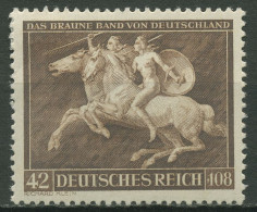 Deutsches Reich 1941 Galopprennen Braunes Band 780 Mit Falz - Neufs