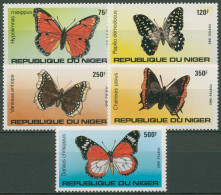 Niger 1983 Schmetterlinge 867/71 Postfrisch - Niger (1960-...)