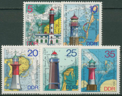 DDR 1975 Leuchttürme 2045/49 Postfrisch - Nuevos