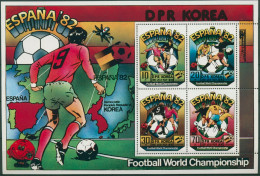 Korea (Nord) 1981 Fußball-WM Spanien 2098/C2098 K Postfrisch (C30528) - Corée Du Nord