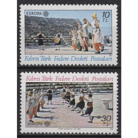 Türkisch-Zypern 1981 Europa: Folklore 98/99 Postfrisch - Unused Stamps