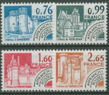 Frankreich 1980 Historische Bauwerke 2187/90 Postfrisch Vorausentwertung - Ongebruikt