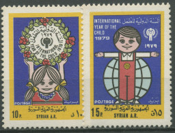 Syrien 1979 Jahr Des Kindes 1433/34 Postfrisch - Syrie