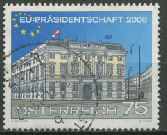 Österreich 2006 EU-Präsidentschaft Kanzleramt Wien 2565 Gestempelt - Used Stamps