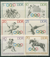DDR 1964 Olympia Sommerspiele Tokio 1033/38 Postfrisch - Neufs