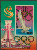 Korea (Nord) 1976 Olympische Sommerspiele Montreal Block 34 Postfrisch (C97990) - Korea, North