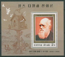 Korea (Nord) 1999 Naturforscher Charles Darwin Block 424 Postfrisch (C98041) - Corée Du Nord