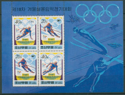 Korea (Nord) 1998 Olympia Winterspiele Nagano 3994/95 K Postfrisch (C98072) - Corea Del Norte