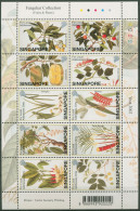 Singapur 2002 William-Farquhar-Sammlung Pflanzen 1090/99 K Postfrisch (C98093) - Singapore (1959-...)