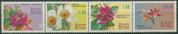 Sri Lanka 1982 Pflanzen Blumen 576/79 ZD Postfrisch (C98146) - Sri Lanka (Ceilán) (1948-...)