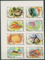 Ajman 1972 Tiere Fische 1312/19 B ZD Postfrisch (C98191) - Adschman