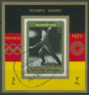 Ajman 1971 Olympia Sommerspiele'72 München 694 EB Gestempelt (C98213) - Ajman