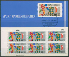 Berlin Deutsche Sporthilfe 1989 Markenheftchen SMH 11 (836) Postfrisch (C99137) - Carnets