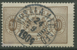 Schweden 1881 Dienstmarken Wappen D 9 B A Gestempelt - Service