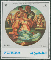 Fujeira 1972 Michelangelo Gemälde Heilige Familie 1530 A Postfrisch (C98242) - Fudschaira