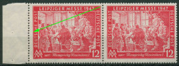 All. Besetzung 1947 Leipziger Messe Mit Plattenfehler 965 VIII Paar Postfrisch - Autres & Non Classés