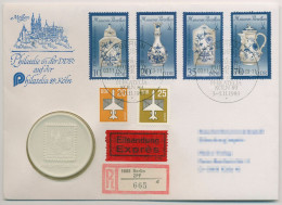 DDR 1989 Meissner Porzellan Numisbrief Mit Porzellanmedaille (N721) - Sonstige & Ohne Zuordnung