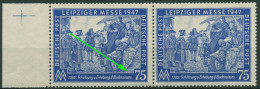 Alliierte Besetzung 1947 Leipziger Messe Plattenfehler 966 VIII Im Paar Postfr. - Other & Unclassified