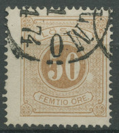 Schweden 1877 Portomarken Ziffernzeichnung Inschrift LÖSEN P 9 A Gestempelt - Postage Due