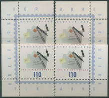 Bund 2000 Tag Der Briefmarke 2148 Alle 4 Ecken Postfrisch (E3266) - Neufs