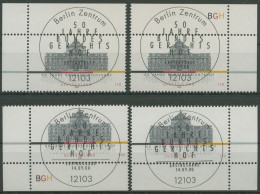 Bund 2000 Bundesgerichtshof Karlsruhe 2137 Alle 4 Ecken TOP-ESST Berlin (E3250) - Oblitérés