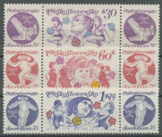 Tschechoslowakei 1975 Sportspiele Spartakiade 2257/59 Zf Postfrisch - Ongebruikt