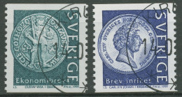 Schweden 1999 Münzen Gustav-Vasa-Taler 2093/94 Gestempelt - Used Stamps
