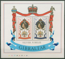 Gibraltar 1977 Königin Elisbeth II. Block 3 Postfrisch (C62294) - Gibraltar
