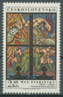 Tschechoslowakei 1973 Maler Maximilian Svabinský Glasfenster 2164 Postfrisch - Neufs
