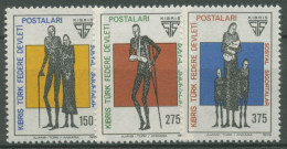 Türkisch-Zypern 1978 Sozialversicherungen 52/54 Postfrisch - Unused Stamps