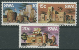 Südwestafrika 1976 Schlösser Heinitzburg Schwerinsburg 417/19 Postfrisch - South West Africa (1923-1990)