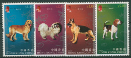 Hongkong 2006 Chinesiches Neujahr Jahr Des Hundes 1323/26 Postfrisch - Neufs