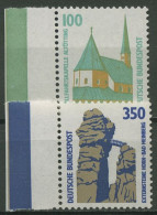 Bund 1989 Sehenswürdigkeiten SWK Mit Rand Links 1406/07 SR Li. Postfrisch - Neufs