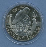 Niederlande 10 ECU 1996, Barock Maler Johannes Vermeer, St In Kapsel (m4728) - Sonstige & Ohne Zuordnung