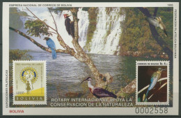 Bolivien 1995 Umweltschutz Vögel Kolibri Block 216 Postfrisch (C11688) - Bolivie